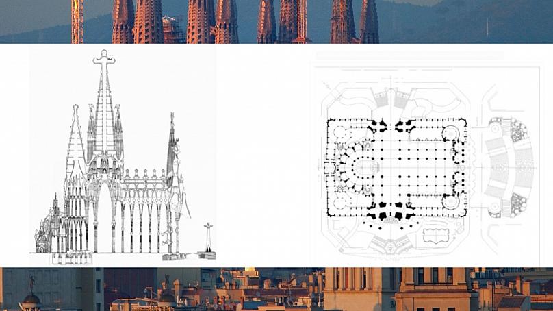 Projekti origjinal i La Sagrada Familia / wikimedia commons