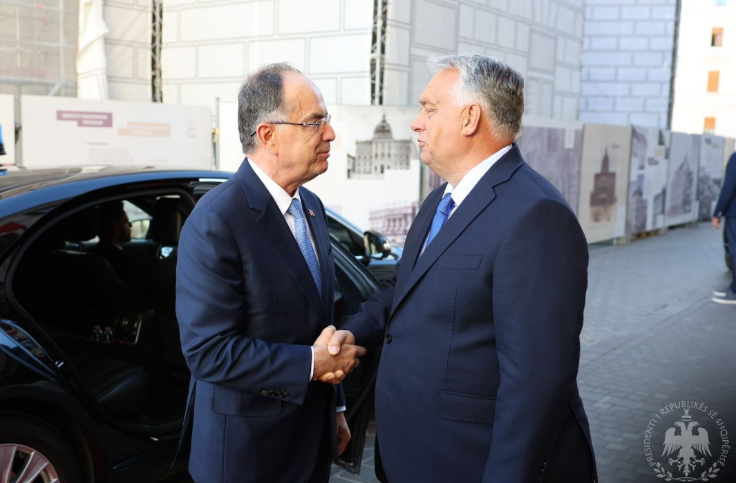 President Begaj Holds Official Meeting with Orban in Hungary, Focus on Economy and Integration