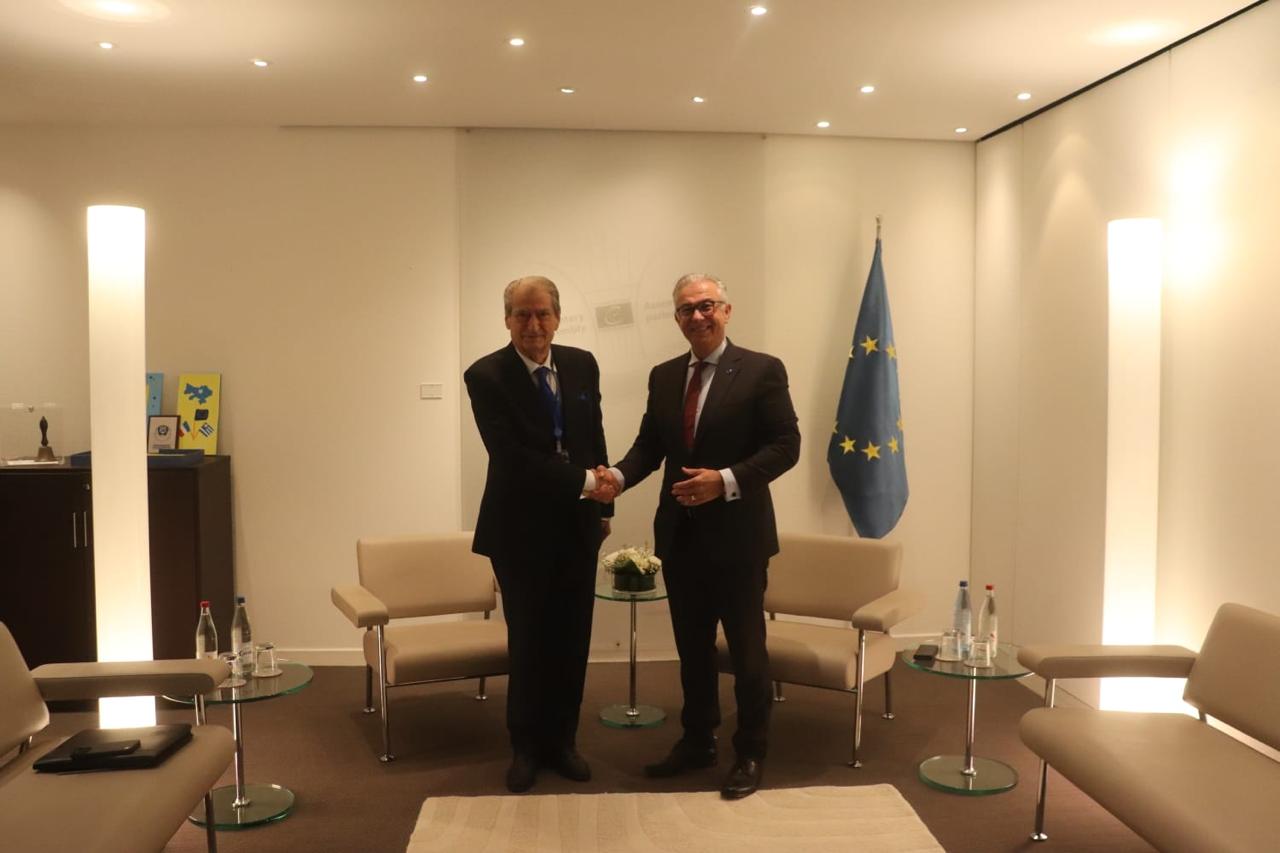 Sali Berisha Meets President of Parliamentary Assembly of CoE