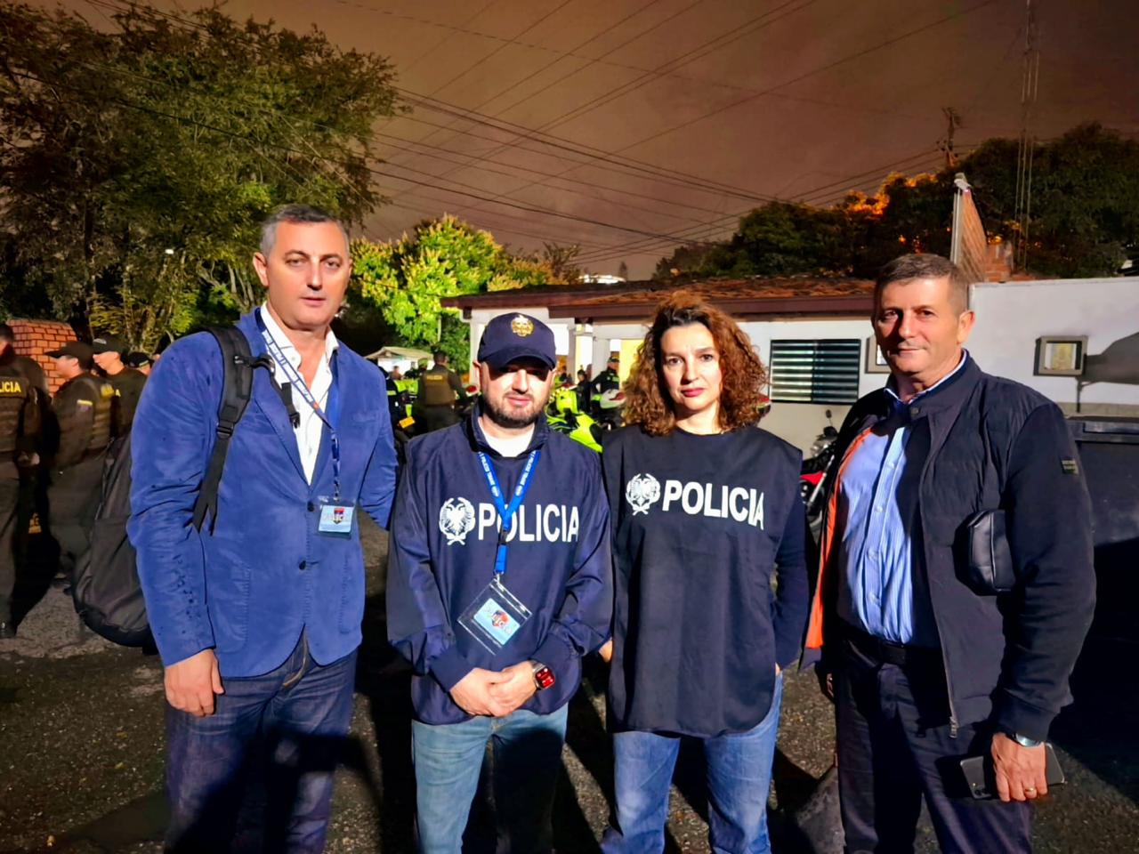 Representatives from Tirana Police Assist in Operation “The Network” in Colombia