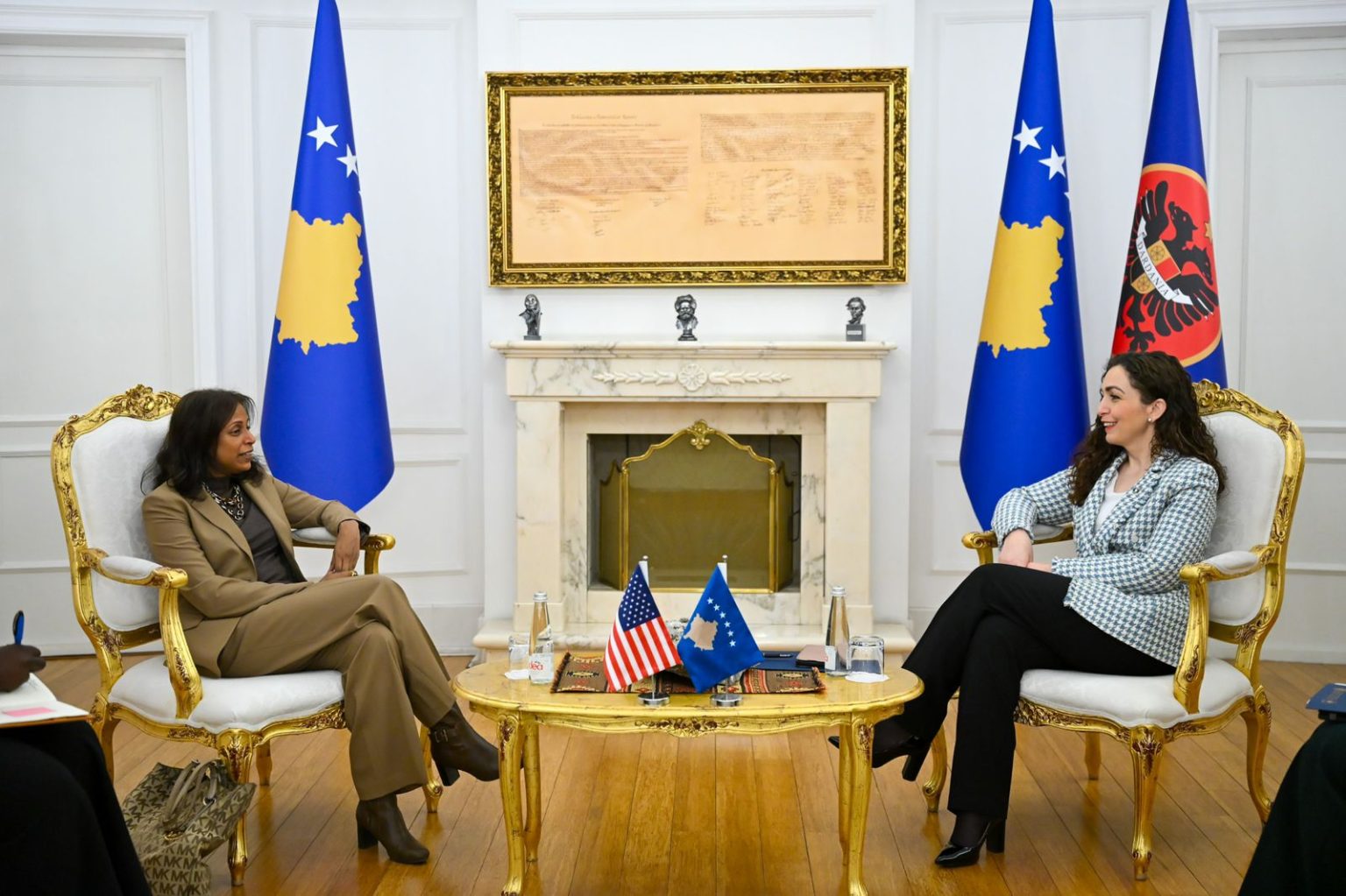 Osmani Meets with Anu Prattipati, Kosovo’s Membership in the “Peace Board” in Focus