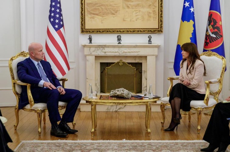 Haxhiu meets U.S. representative to NATO: America’s support vital for Kosovo
