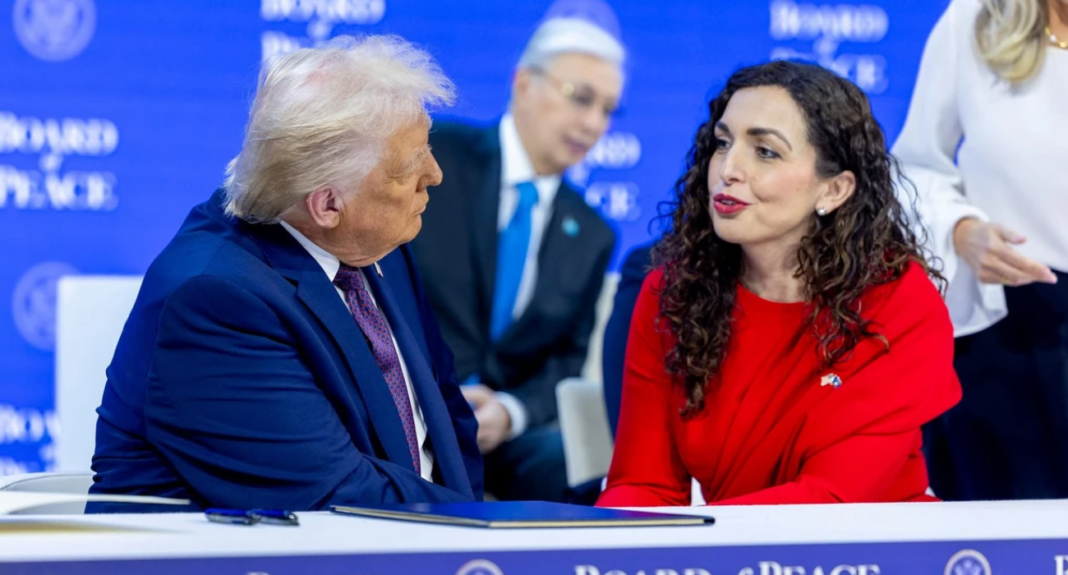 Attack at Trump dinner, Vjosa Osmani reacts