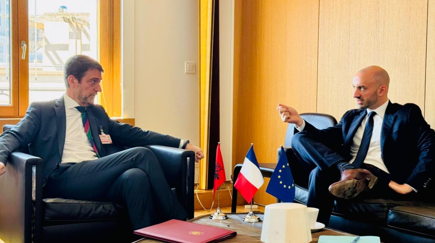 Hoxha Meets Minister Benjamin Haddad, France Supports Albania’s EU Membership