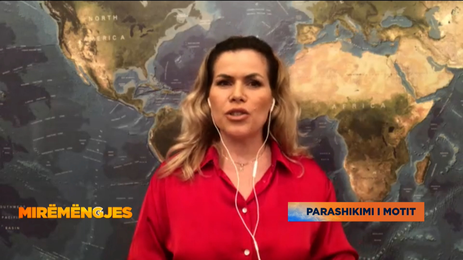 Reshje shiu dhe vranësira, parashikimi i motit për javën