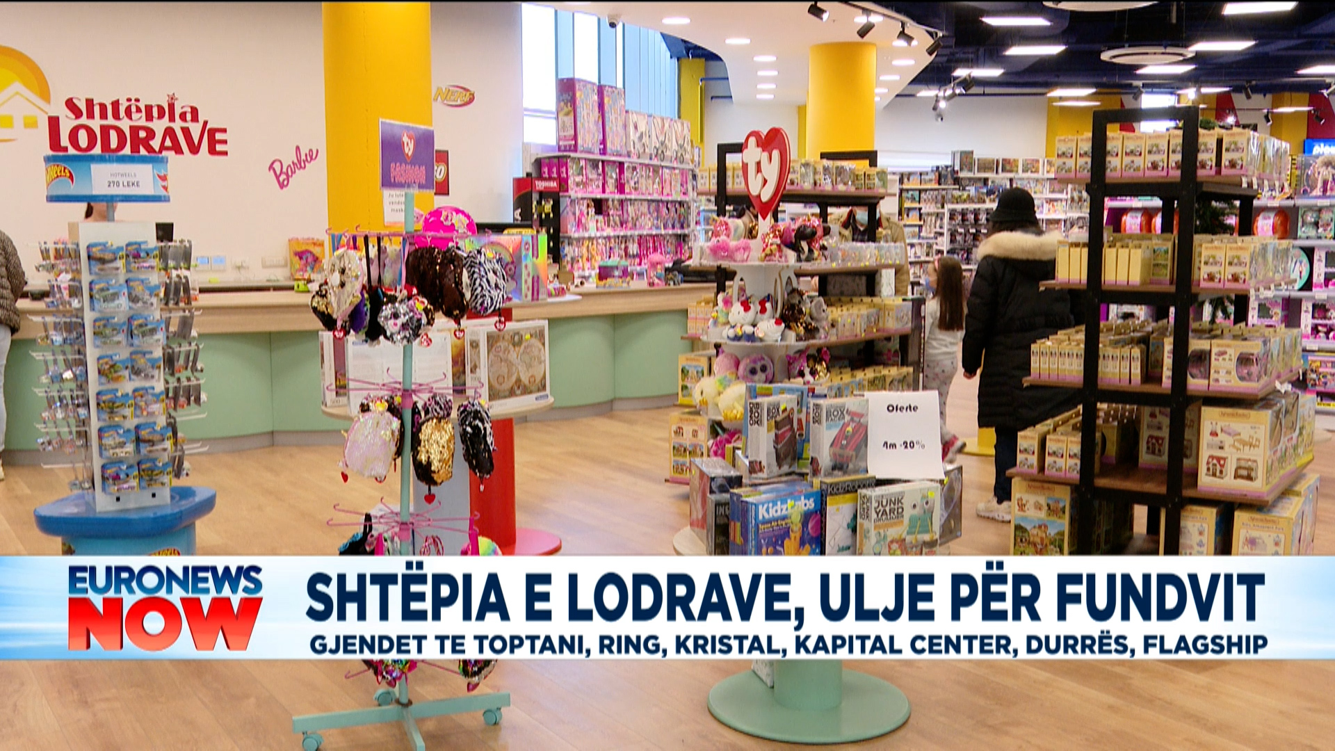 ‘Shtëpia e Lodrave’, ulje për fundvit në pikat e saj në Tiranë e Durrës