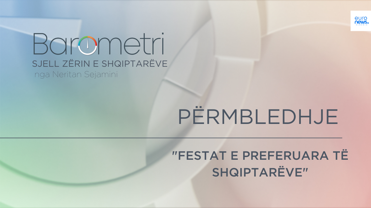 Festat e preferuara të shqiptarëve | Barometri – Përmbledhje