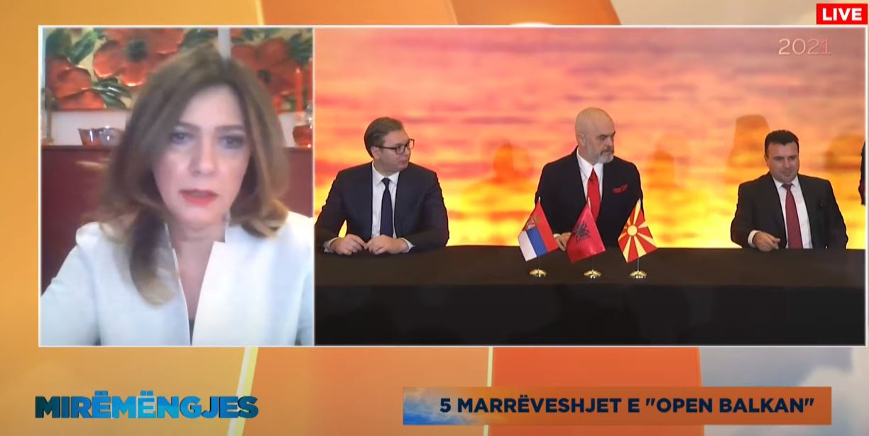 Kryetarja e Bashkimit të Dhomave të Industrisë: Marrëveshjet në ‘Open Balkan’ u firmosën pas presionit të bizneseve