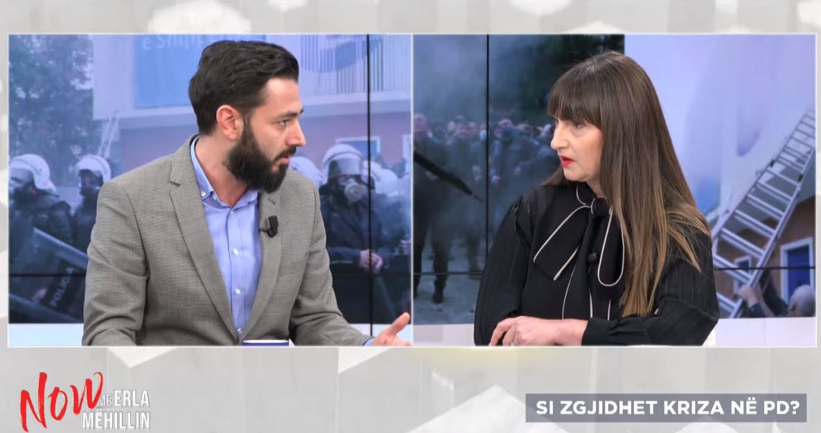 Anëtarja e Kryesisë së PD debat me avokatin për përplasjen Basha-Berisha