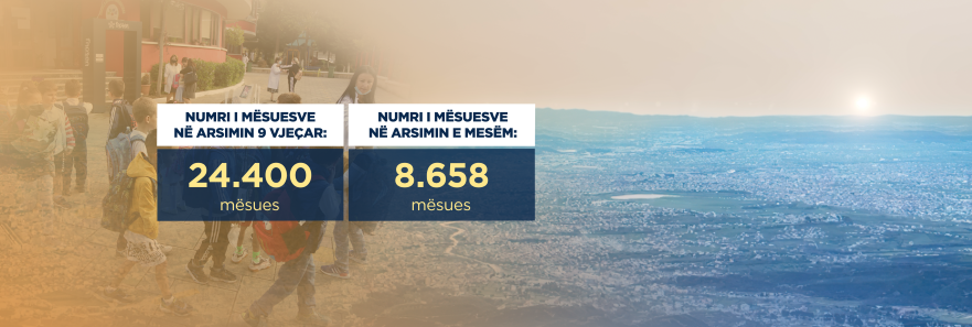 Bie numri i nxënësve