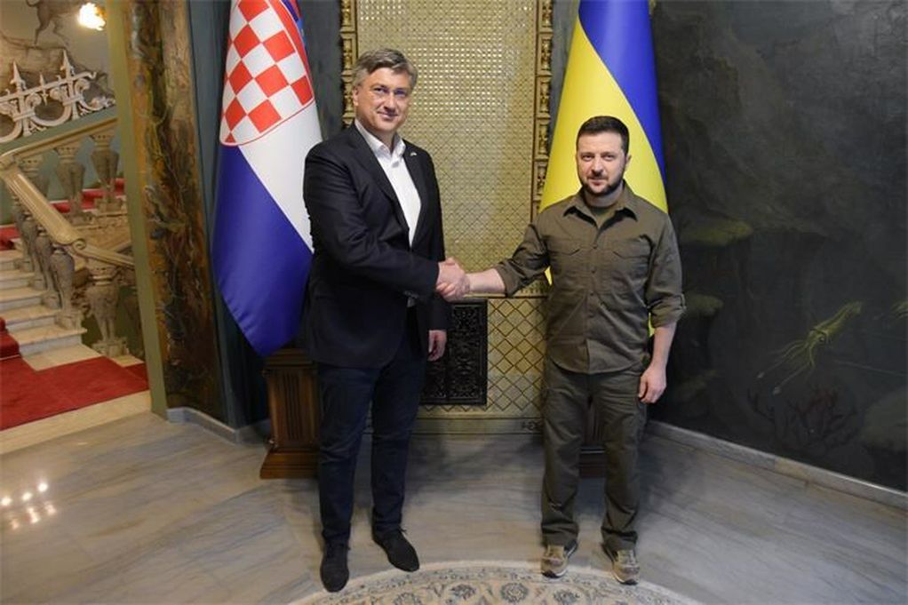 Kryeministri kroat takohet me Zelenskin në Kiev