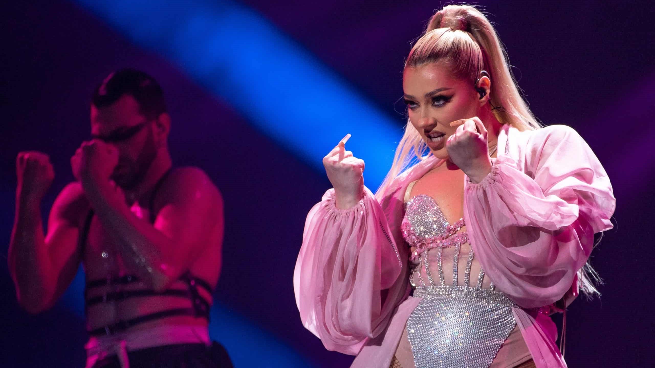 Ronela Hajati reagon pasi nuk u kualifikua në natën finale të Eurovision-it