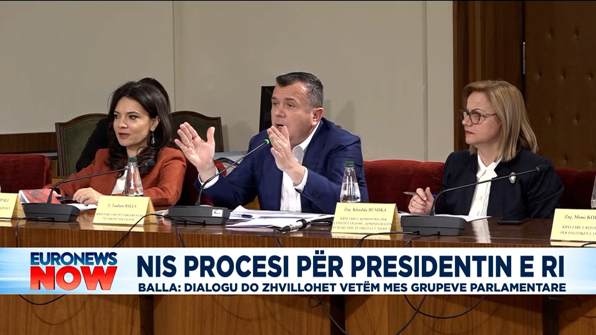 Presidenti i ri, Balla: Dialogu do zhvillohet vetëm mes grupeve parlamentare