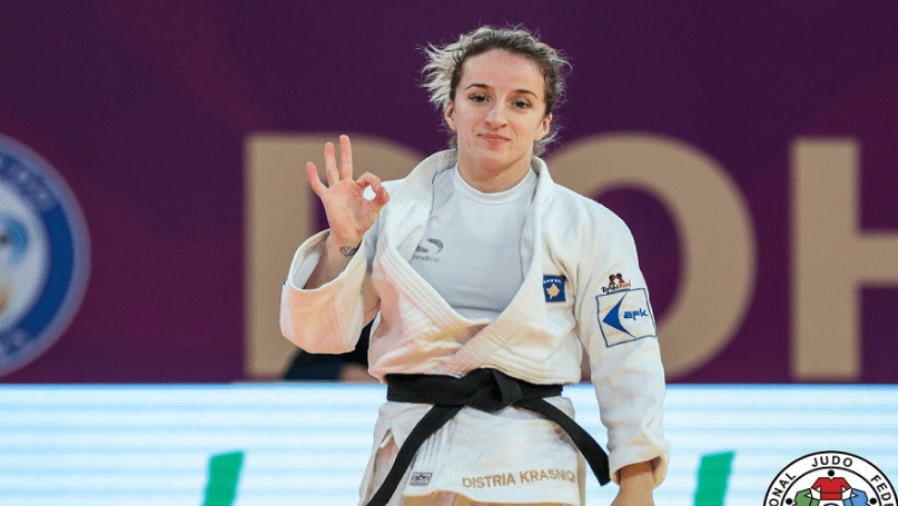 Distria Krasniqi kalon në çerekfinalen e Kampionatit Botëror të xhudos