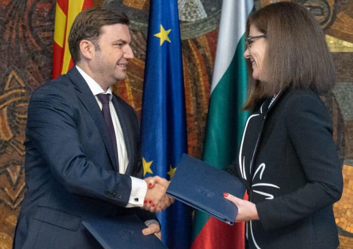 Nënshkruhet protokolli mes Maqedonisë së Veriut dhe Bullgarisë
