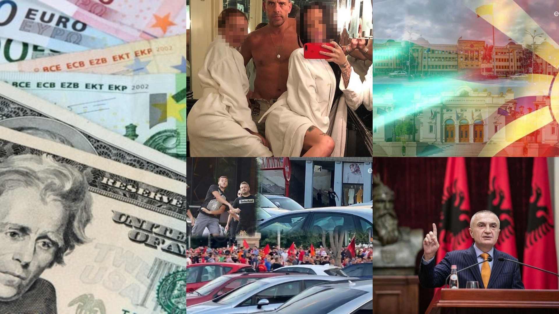 5 ngjarje| Euro baraz me dollarin, kërkohen 5 vite vurg për shqiptarin në Shkup