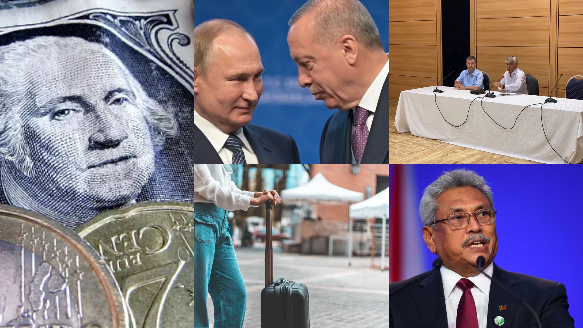Nga euro poshtë dollarit deri te arratia e presidentit të Sri Lankës, 5 ngjarje