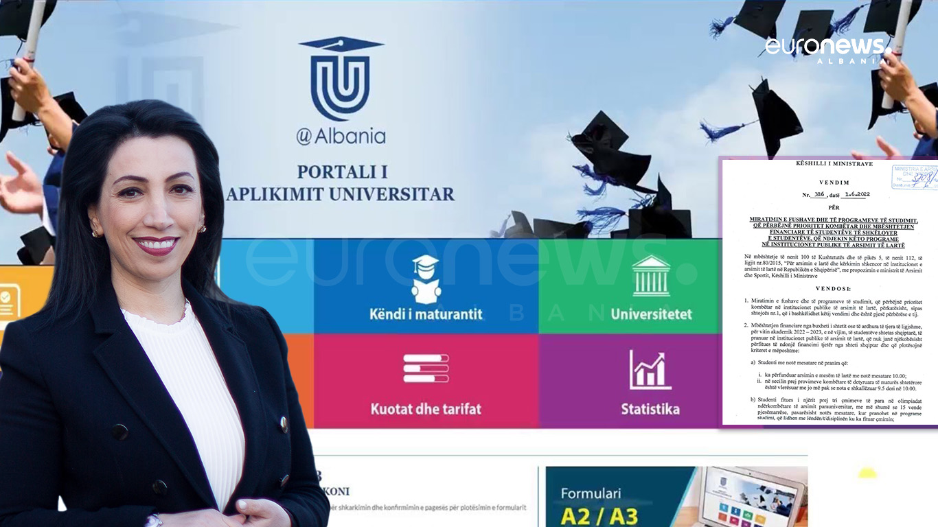 Publikohen datat për regjistrimet në universitete