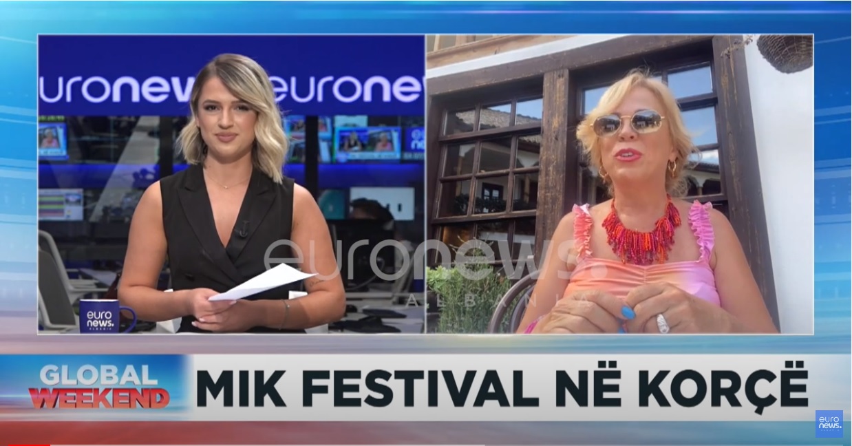 Inva Mula tregon surprizat e Mik Festival për Euronews Albania