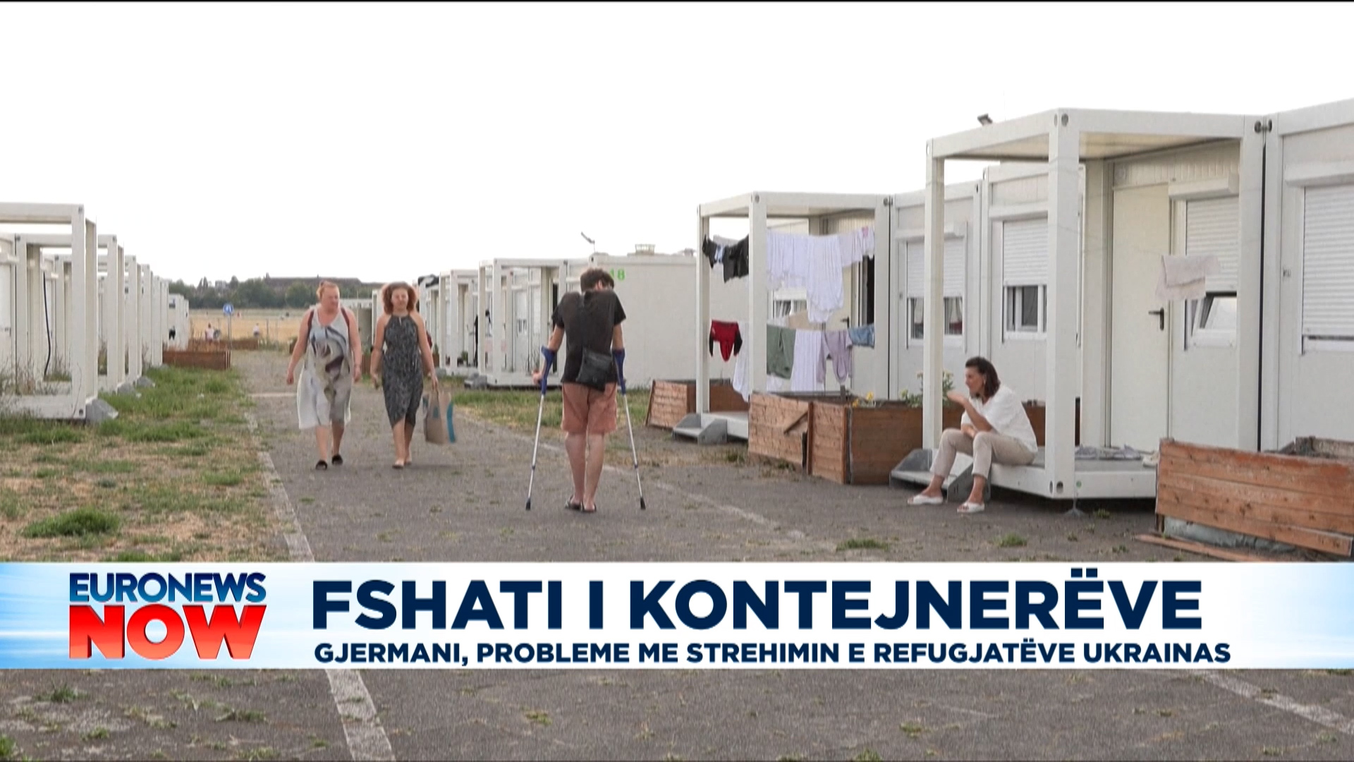 Fshati i kontejnerëve, Gjermania probleme me strehimin e refugjatëve ukrainas