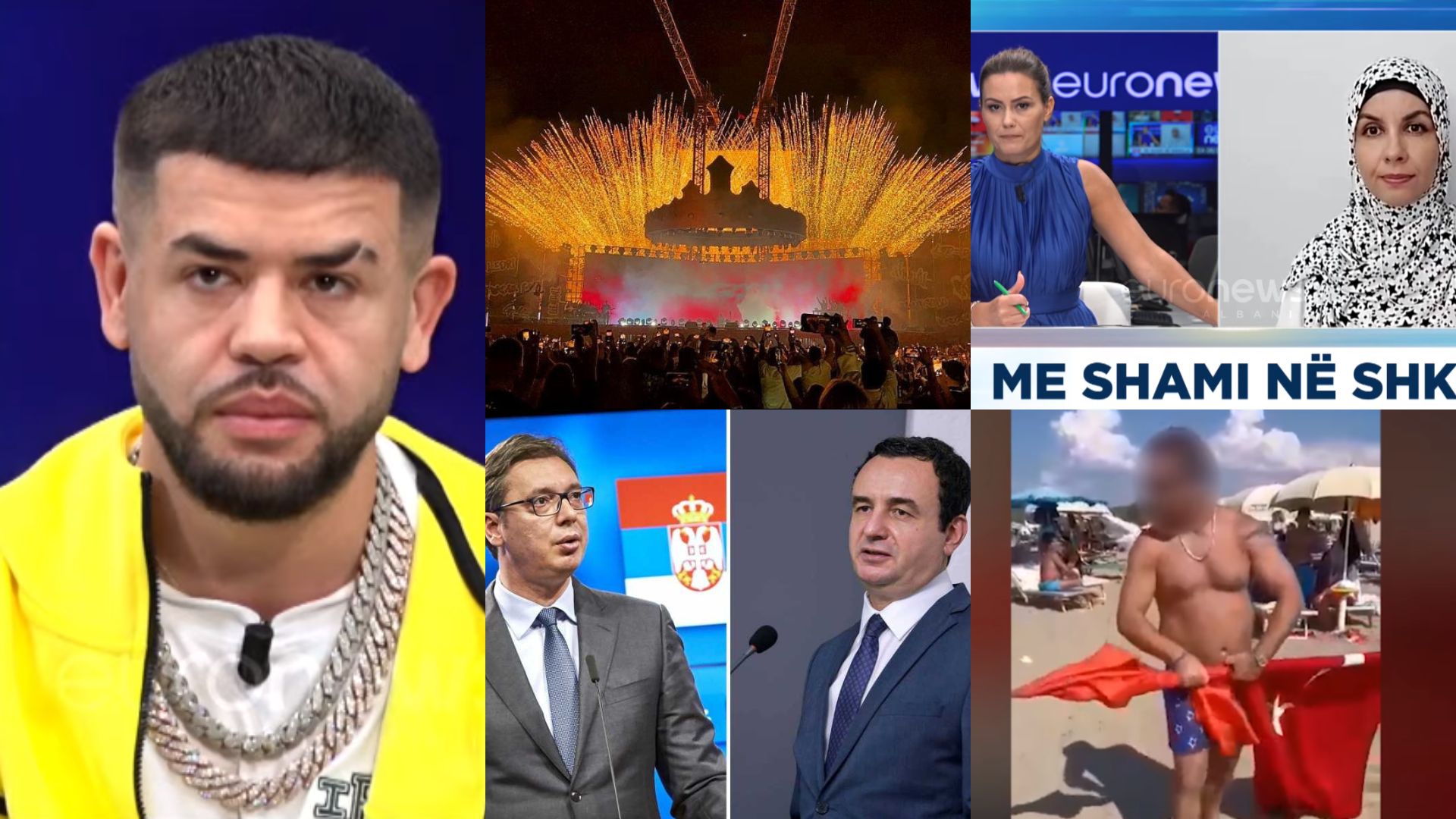 Të pathënat e Alpha Show, Noizy intervistë për Euronews Albania| 5 ngjarje