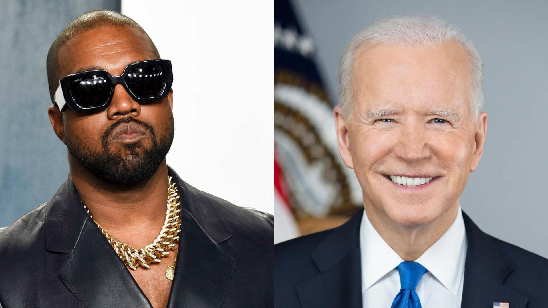 Joe Biden është me të meta, thotë Kanye West