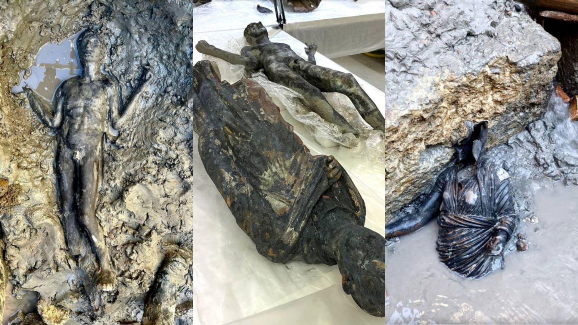 Arkeologët italianë zbulojnë 20 statuja 2300-vjeçare të mbuluara me monedha