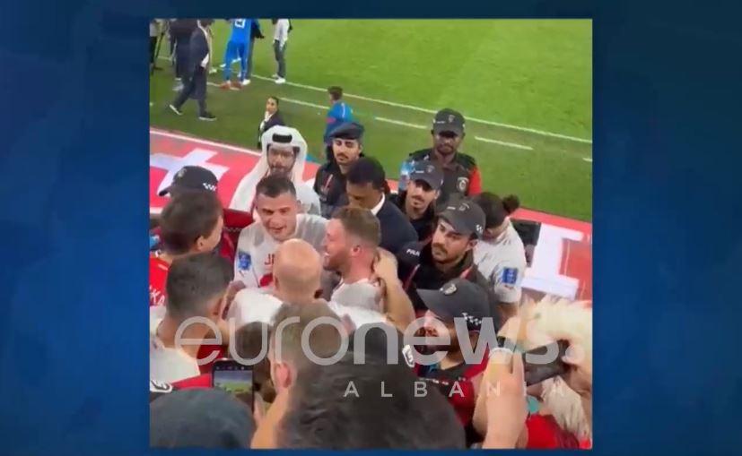 Video ekskluzive e Granit Xhakës pasi mundi Serbinë