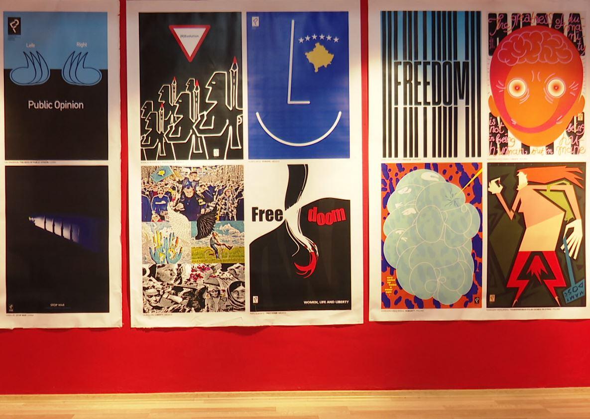 Një poster për lirinë, Festivali i Posterit sjell në Tiranë artistë nga mbarë bota