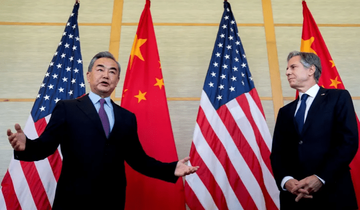 Wang Yi dhe Antony Blinken