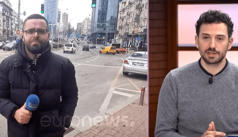 Gazetari Xhemajl Rexha raporton nga Kievi