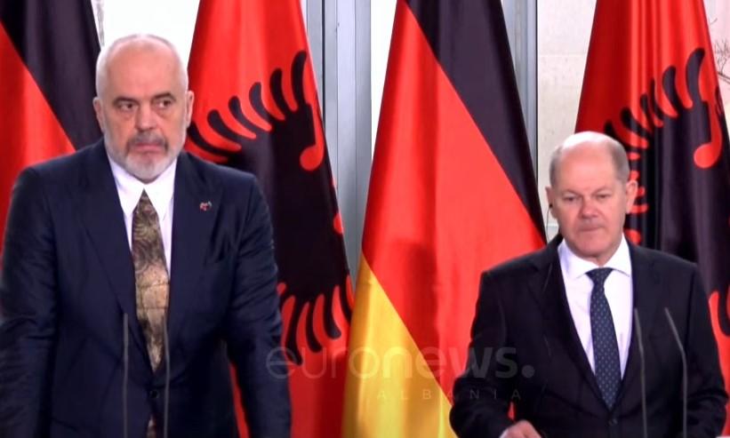 Edi Rama dhe Olaf Scholz