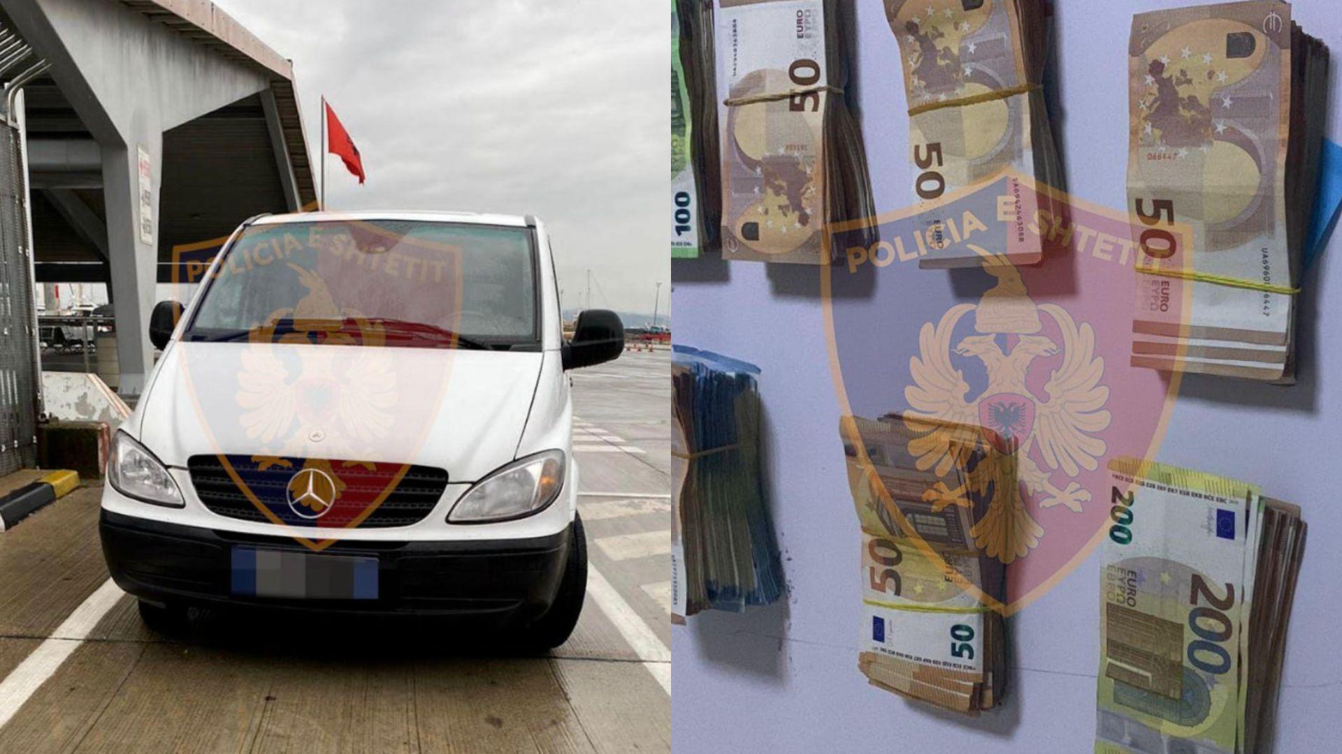 Tentoi të kalonte 34 mijë euro të padeklaruara, arrestohet 38-vjeçari në Durrës
