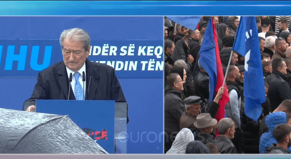 Berisha mban fjalën në protestë