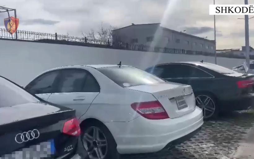 Sekuestrohen 6 automjete luksoze në Shkodër, arrestohet 22-vjeçari