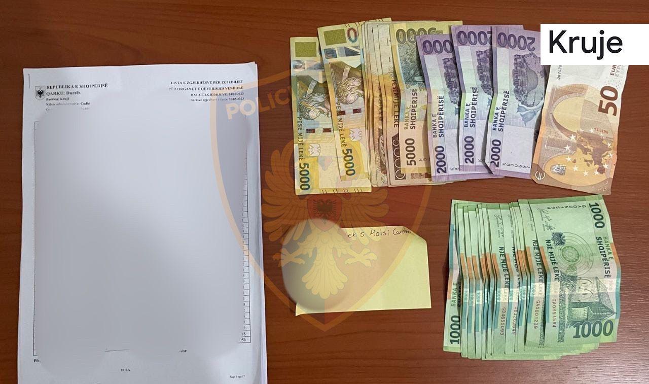 Shpërndante para për “Bashkë Fitojmë”, arrestohet 48-vjeçari me precedentë