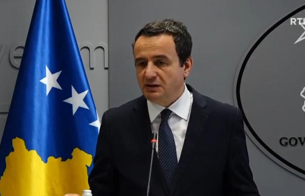 Kurti: Bisedova më Escobar, në kontakt me Serbinë për të vizituar policët e rrëmbyer