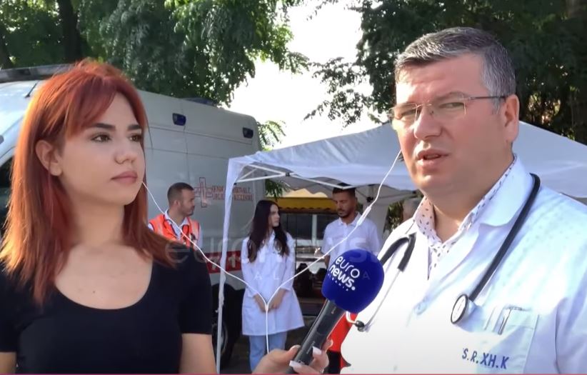 Sa frekuentohet tenda shëndetësore në Elbasan? Mici: Vijnë mbi 180 raste në ditë