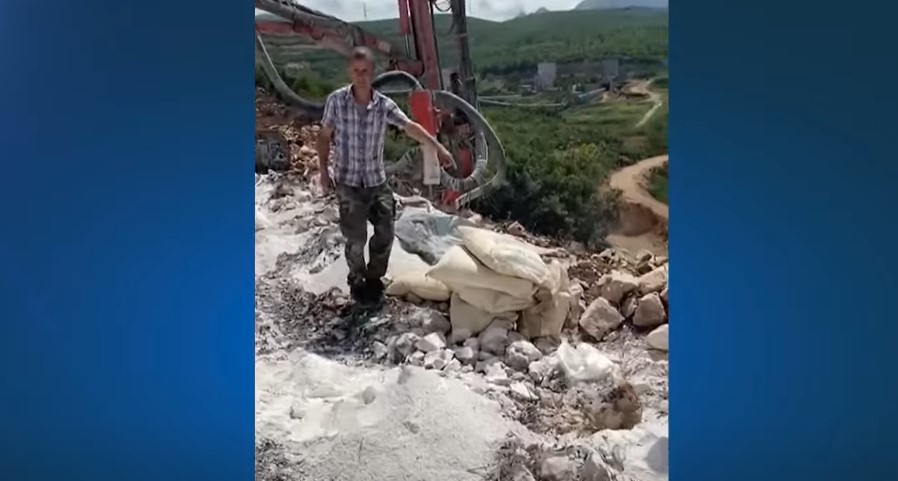 Publikohet video e shpërthimeve në gurore, lënda e përdor e ndaluar, nitrat amoni
