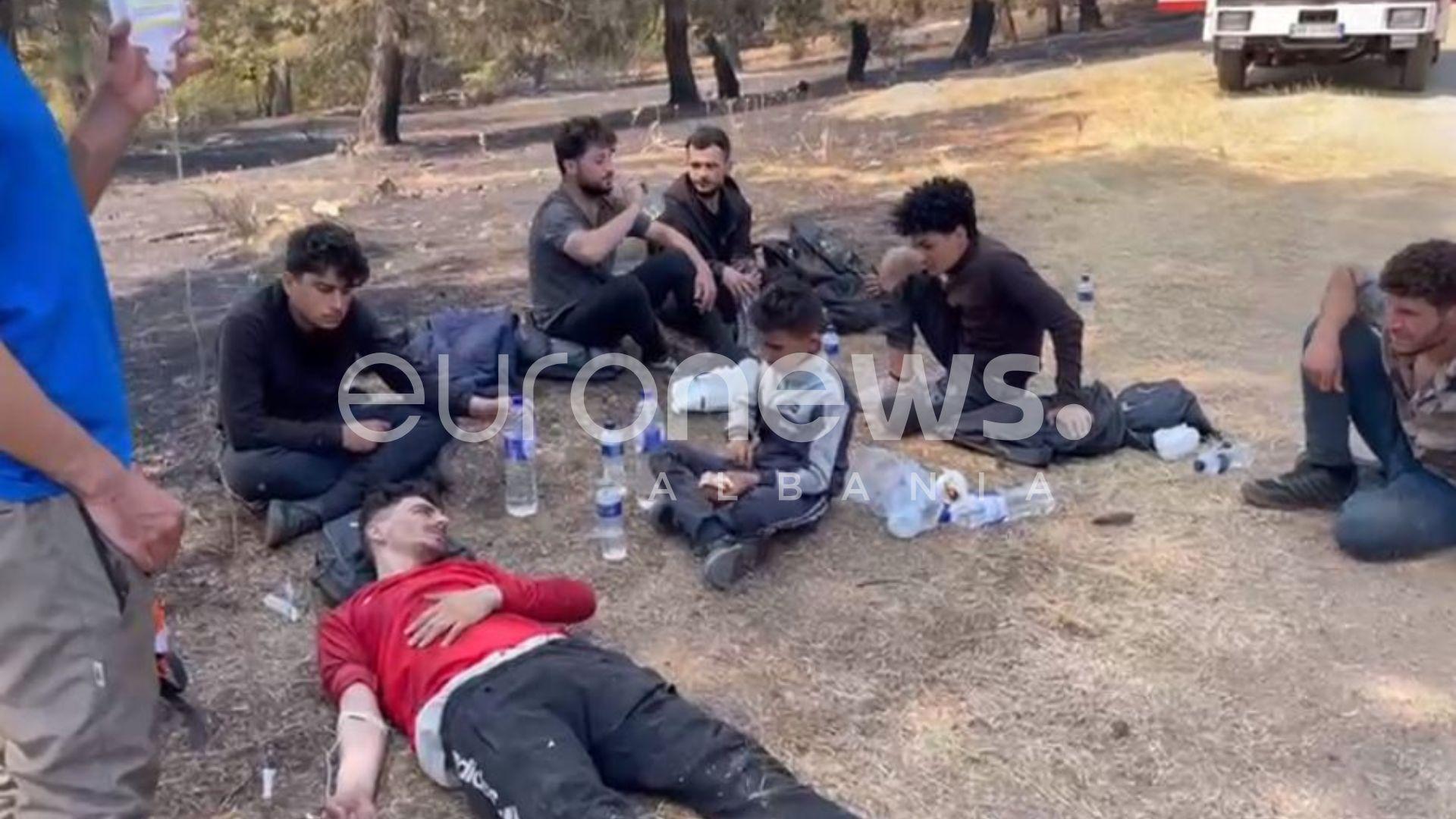 Të dehidratuar e të paushqyer, ekipi shqiptar në Alexandroupoli shpëton 9 emigrantë