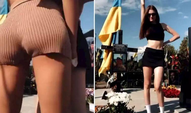Bënë twerk mbi varrin e babait hero të rënë në luftë, arrestohen 2 motrat në Ukrainë