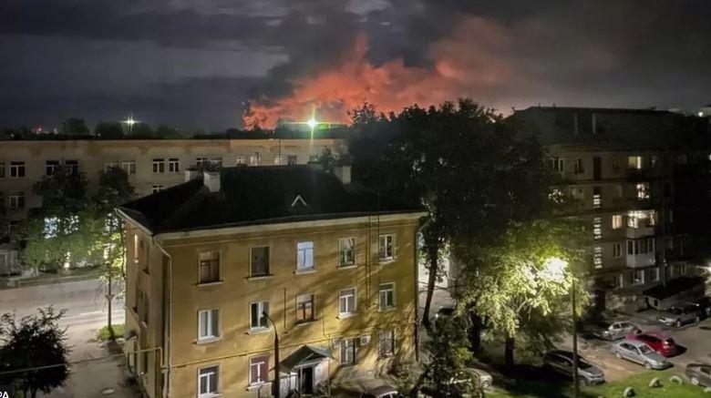 Sulmi me dron në bazën ajrore ruse u krye nga brenda Rusisë, pretendon Kievi