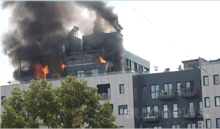 Një ditë pas zjarrit, banorët në lot për apartamentet e djegura