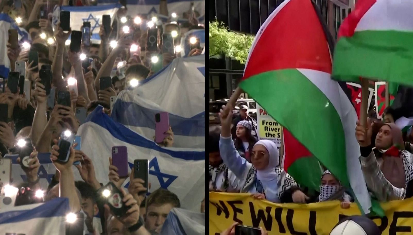 Protesta në Evropë, manifestime pro-izraelite dhe pro-palestineze në disa vende