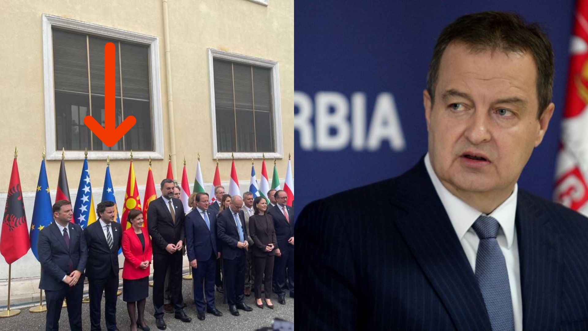 Daçiç: Mungova në foton familjare të ministerialit prej flamurit të Kosovës