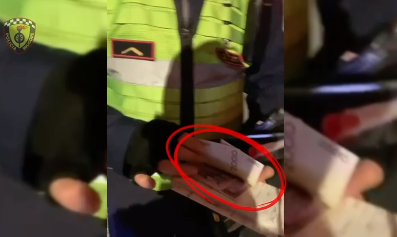 VIDEO| Ndalohet shoferi në Tiranë: U dha lekë efektivëve pasi u kap i dehur në timon