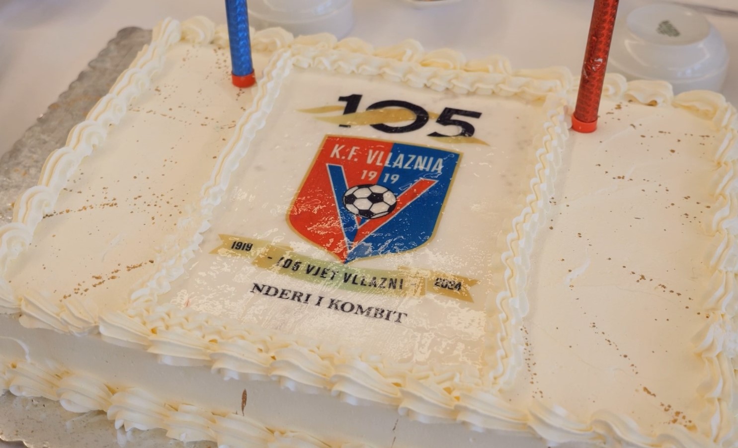 Ditëlindja e 105-të e Vllaznisë, Benet Beci takim me emblemat e sportit shkodran