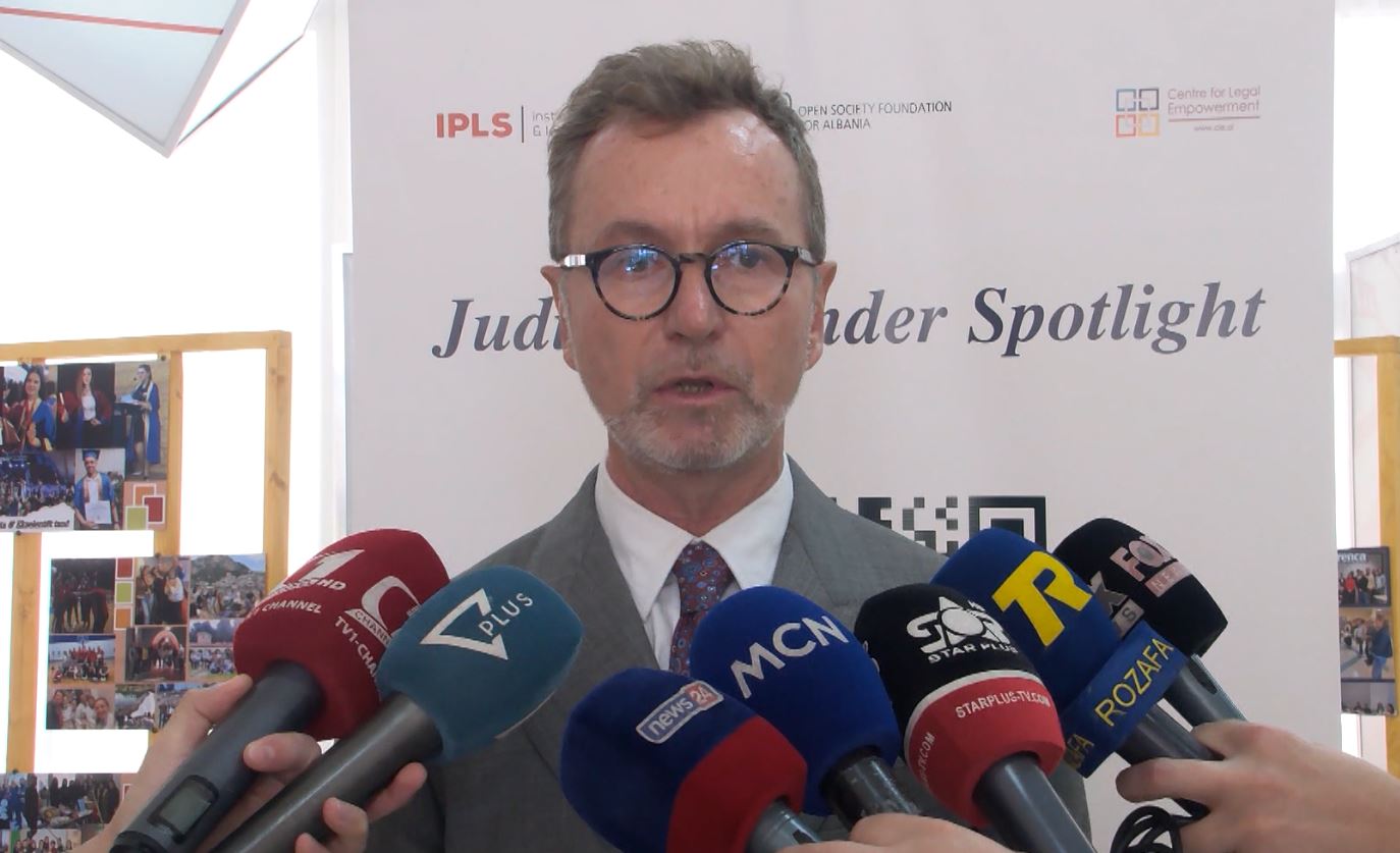 Ambasadori i BE: Reforma në drejtësi në vijojë, Dumani s’ka shqetësim nga presionet