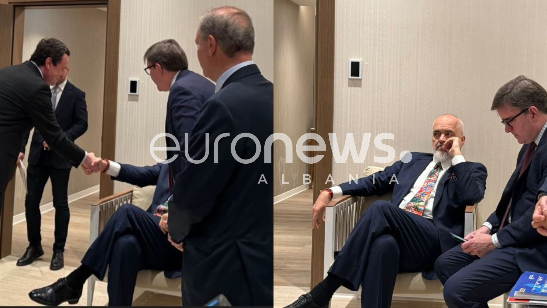 FOTO-LAJM| Takim “i ftohtë” Rama-Kurti në Mal të Zi