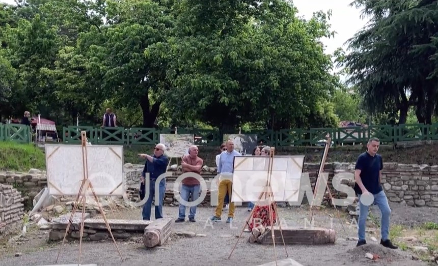 Java e mozaikëve| Bazilika në Elbasan shfaqet për vizitorët në qendër të qytetit